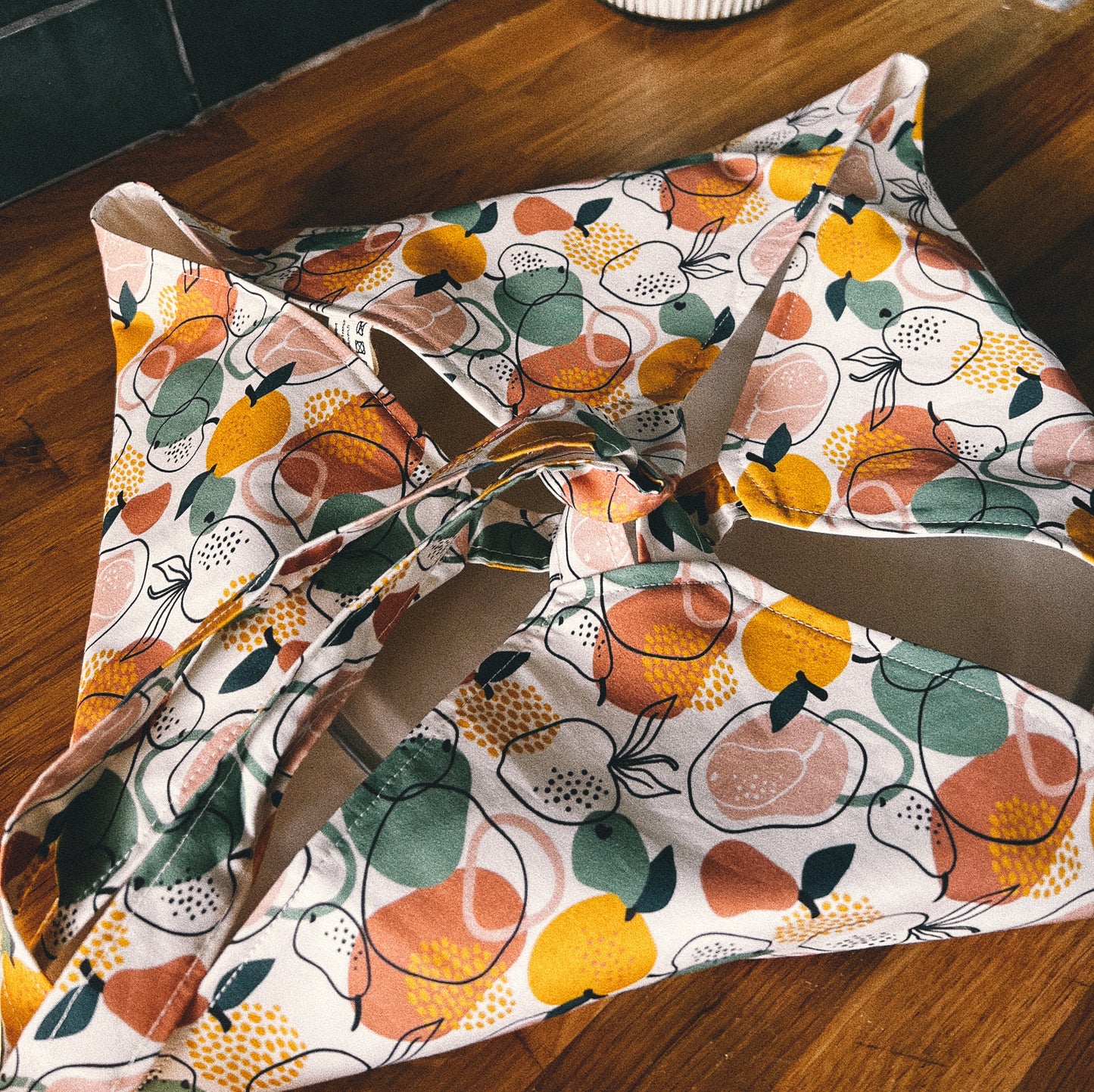 Sac à tarte en coton bio GOTS