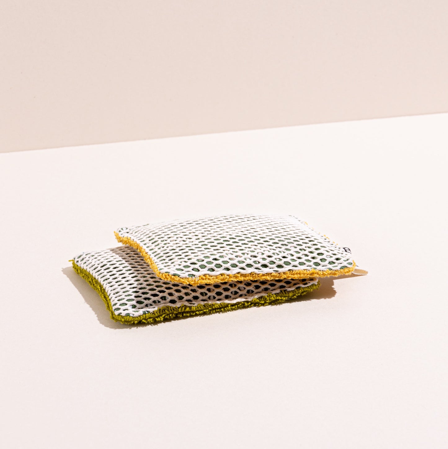 Kit de 2 éponges lavables 100% coton | Vaisselle écologique et zéro déchet