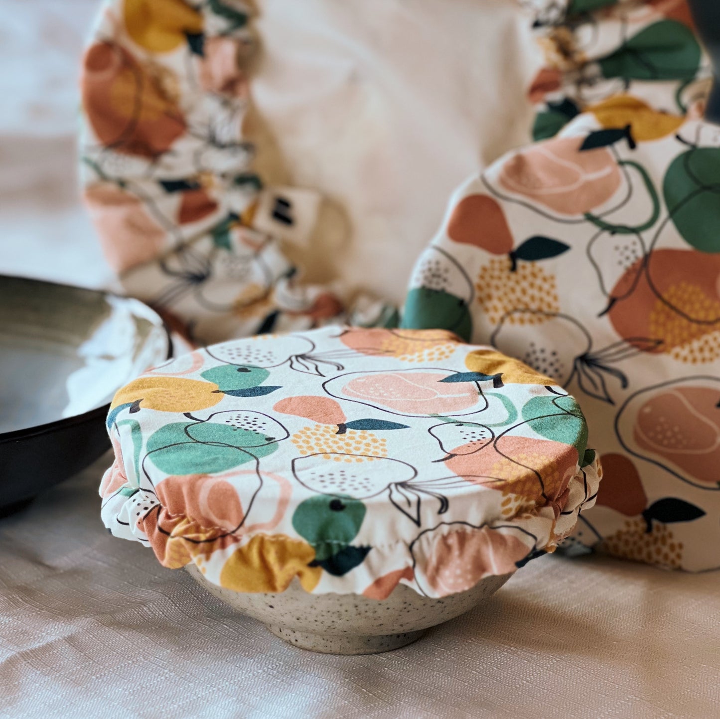 Recouvre-plat alimentaire lavable taille S