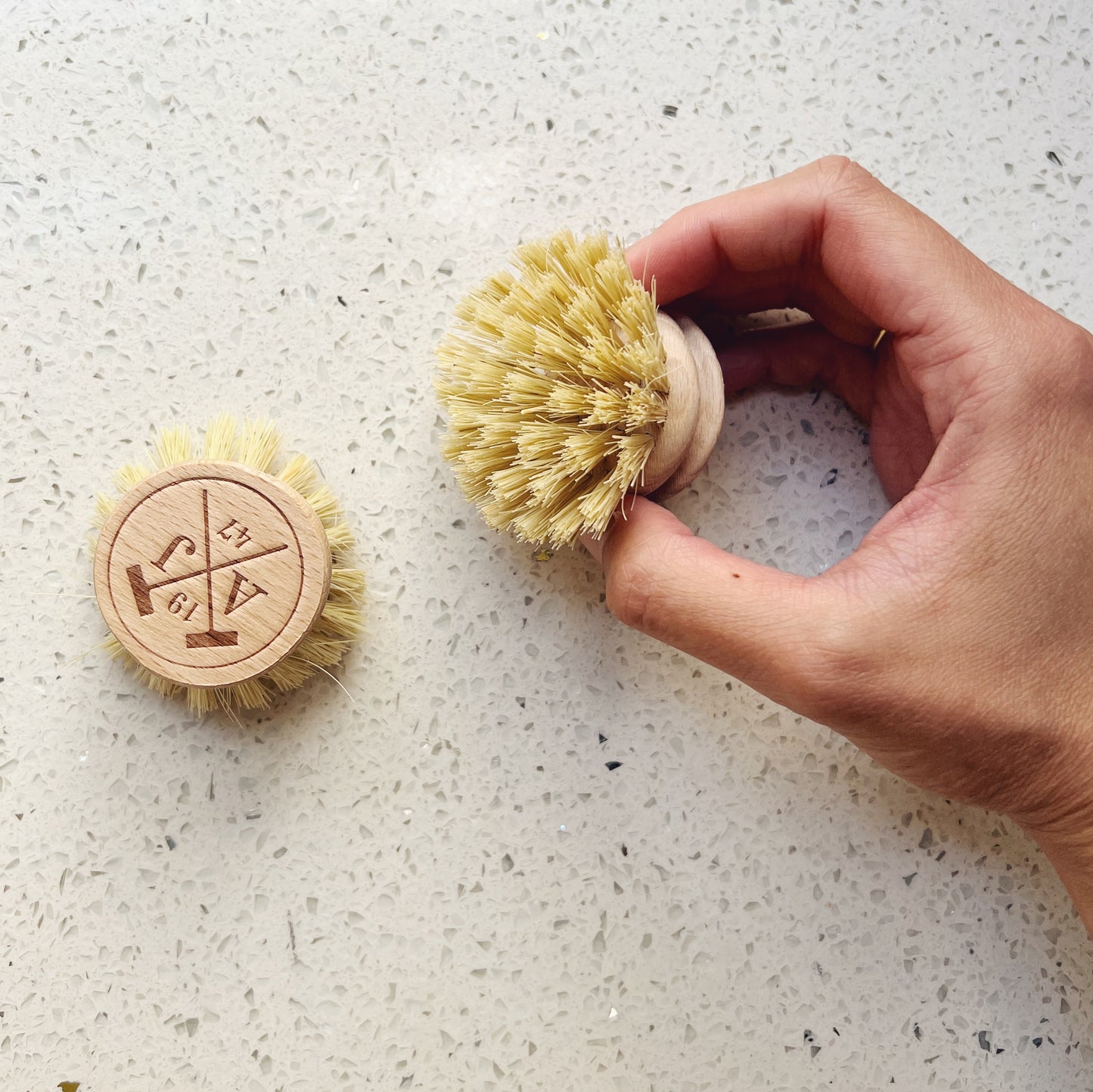 Recharge pour brosse à vaisselle en bois