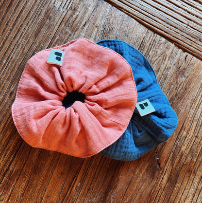 Le Duo de Chouchous Oversize | Gaze de coton upcyclé