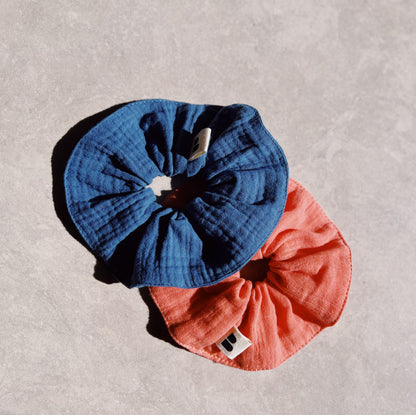 Le Duo de Chouchous Oversize | Gaze de coton upcyclé