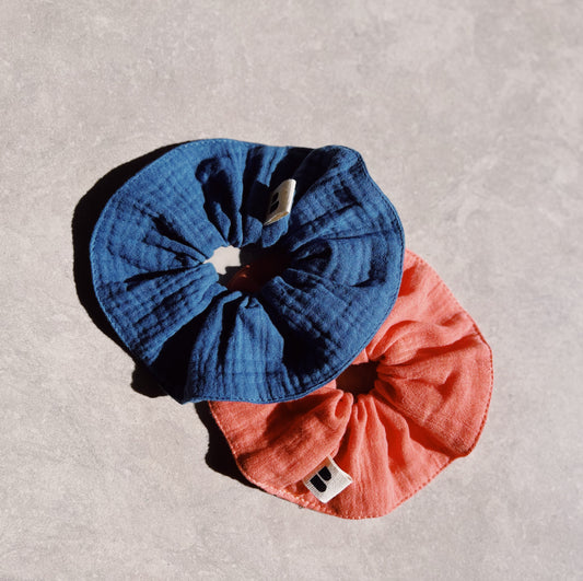 Le Duo de Chouchous Oversize | Gaze de coton upcyclé
