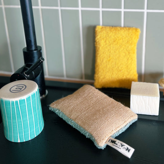 Kit de 2 éponges lavables en mousse | Upcycling