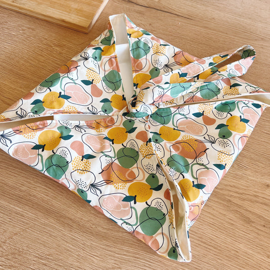 Sac à tarte en coton bio GOTS