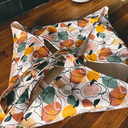 Sac à tarte en coton bio GOTS