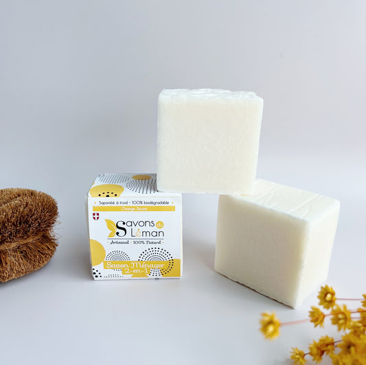 Savon ménager 2 en 1 | Vaisselle & linge
