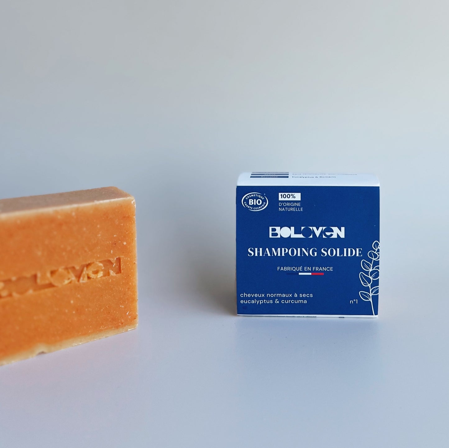 Shampoing solide moussant | Eucalyptus & romarin