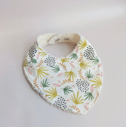 Bavoirs Bandanas bébé en tissu upcyclé