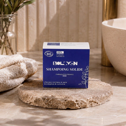 Shampoing solide moussant | Eucalyptus & romarin